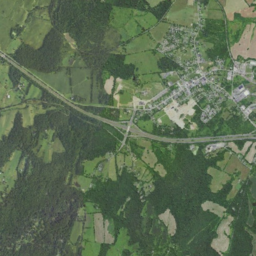 Aerial imagery of Interchange 27, VA