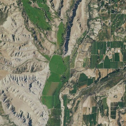 Aerial imagery of Ward Creek, CO