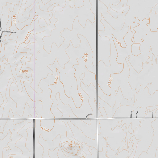 OpenTopoMap map of Oknoname 031065 Dam, OK