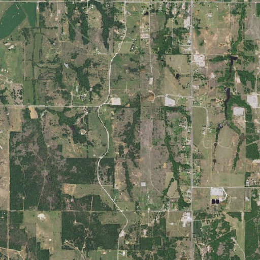 Aerial imagery of Daugherty Gss Number 1 Dam, OK