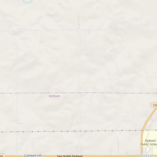 OpenStreetMap map of Moore Pond Dam, OK