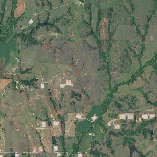 Aerial imagery of Oknoname 051005 Dam, OK