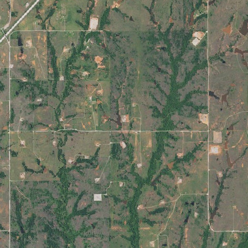 Aerial imagery of Oknoname 051009 Dam, OK