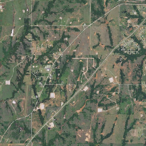 Aerial imagery of Oknoname 051014 Dam, OK