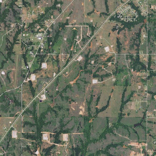 Aerial imagery of Oknoname 051015 Dam, OK