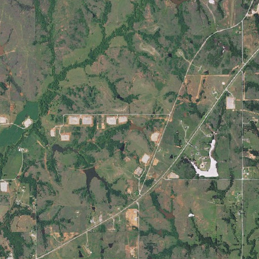 Aerial imagery of Oknoname 051020 Dam, OK