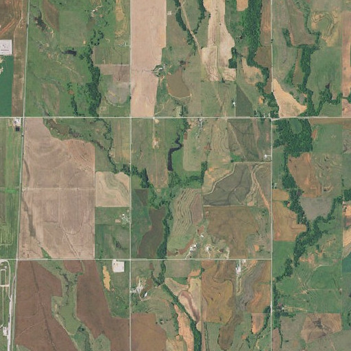 Aerial imagery of Oknoname 051024 Dam, OK