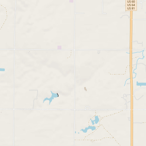 OpenStreetMap map of Oknoname 04709 Dam, OK