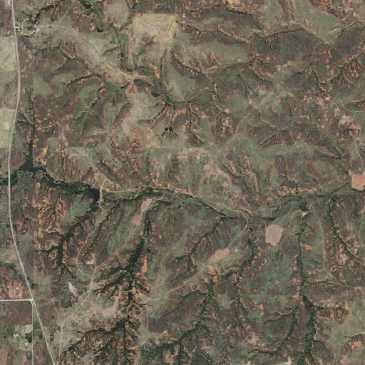 Aerial imagery of Randall 2 Reservoir, OK