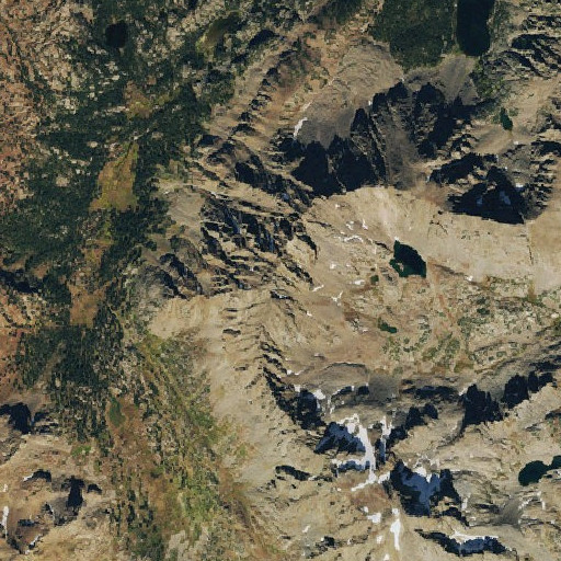 Aerial imagery of Eagles Nest, CO