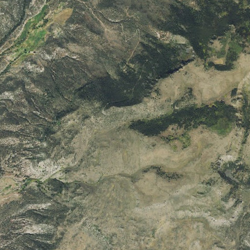 Aerial imagery of Kayser Spring, CO