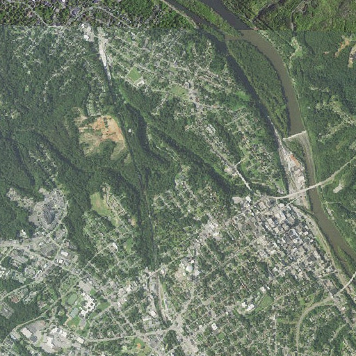 Aerial imagery of Human Services Center, VA