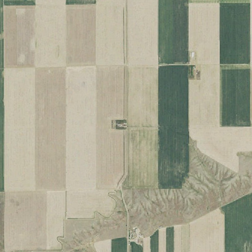 Aerial imagery of Pershing School (historical), MT