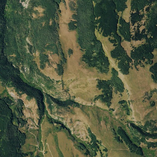 Aerial imagery of Miller Spring, CO