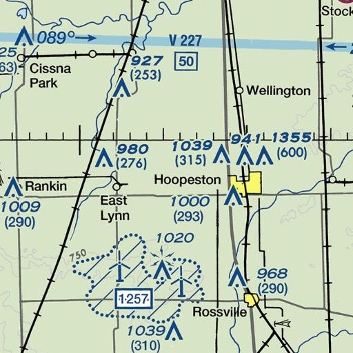 FAA VFR chart of Excelsior School (historical), IL