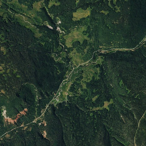 Aerial imagery of Cold Creek, CO