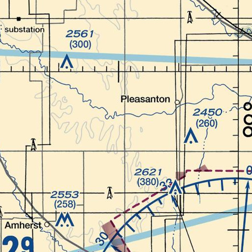 FAA VFR chart of Rohrich Dam, NE