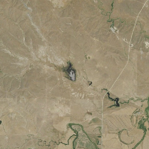 Aerial imagery of Jones Dam, NE