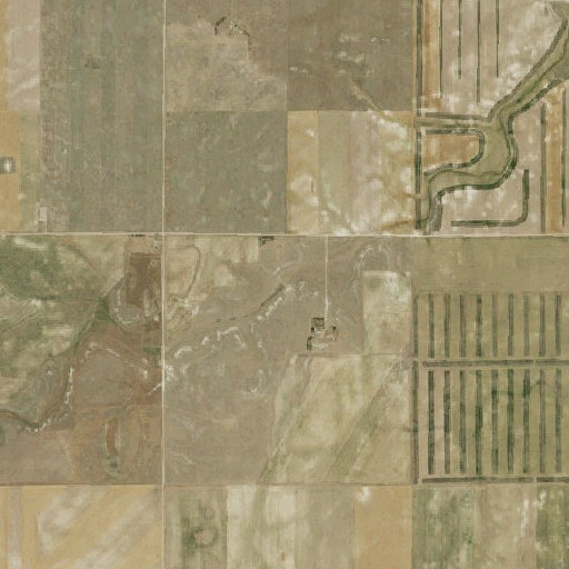 Aerial imagery of Long Dam, NE