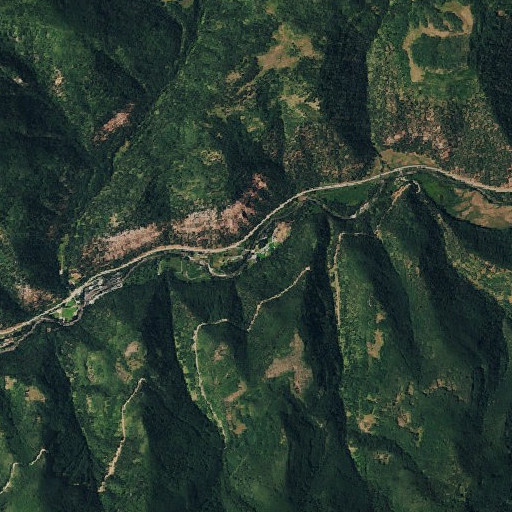 Aerial imagery of Circle K Ranch, CO