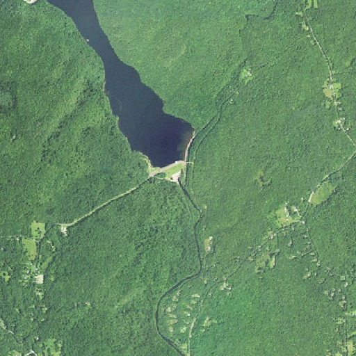 Aerial imagery of Goodwin Dam, CT