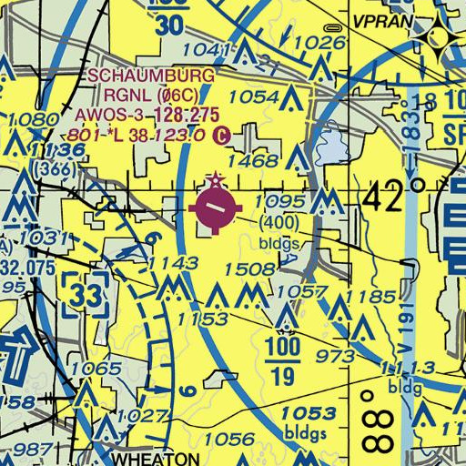 FAA VFR chart of Valley Park, IL