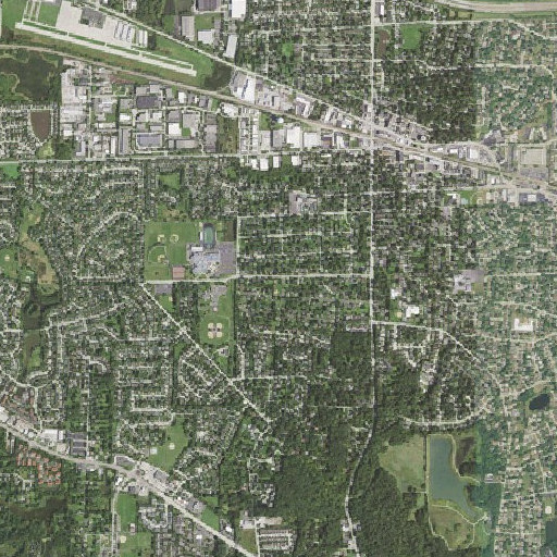 Aerial imagery of Valley Park, IL