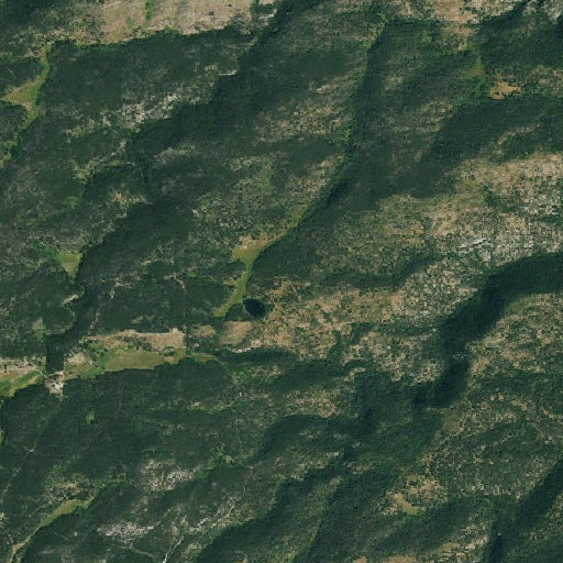 Aerial imagery of Parks Hill, CO