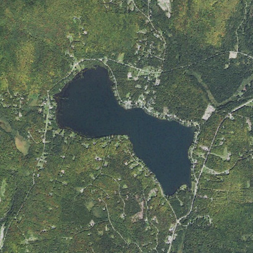 Aerial imagery of Back Lake, NH