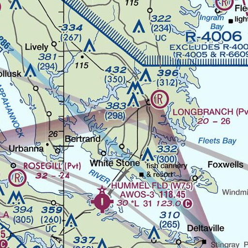 FAA VFR chart of Mount Jean School, VA