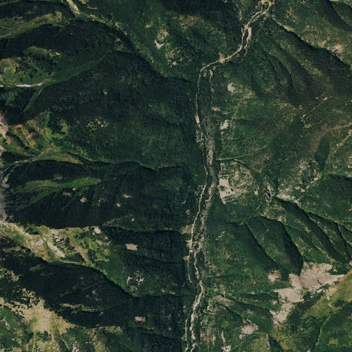 Aerial imagery of Cornstock Mine, CO