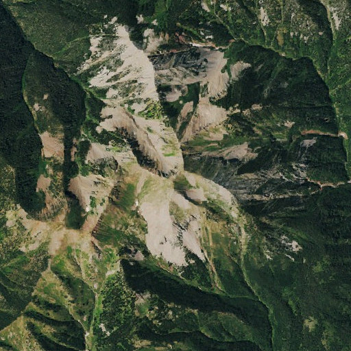 Aerial imagery of Silver Mountain, CO