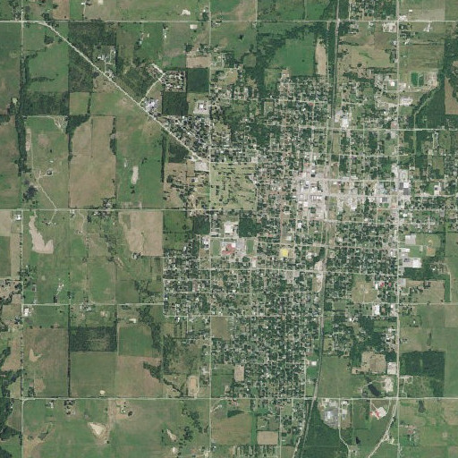 Aerial imagery of Glenn C. Moore  Elementary School, OK