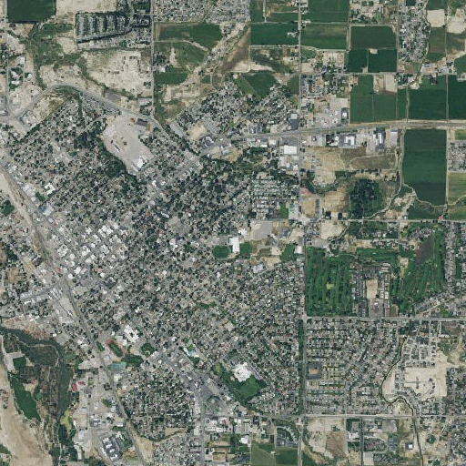 Aerial imagery of Johnson Elementary School, CO