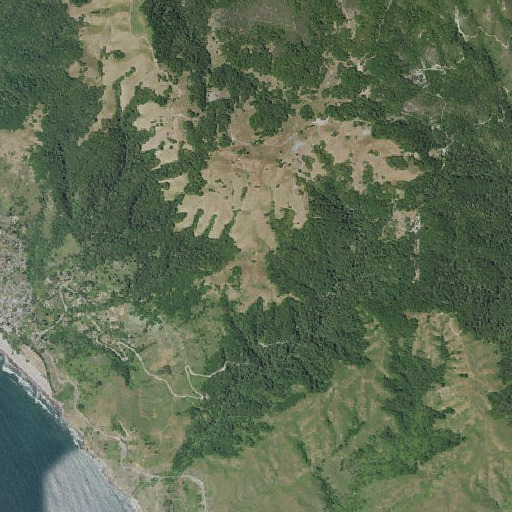 Aerial imagery of Bare Knoll, CA