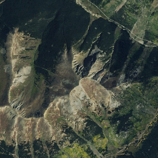 Aerial imagery of Star Mountain, CO