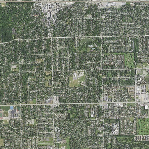 Aerial imagery of Indian Boundary YMCA, IL
