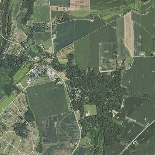 Aerial imagery of Ackleys Run, IL