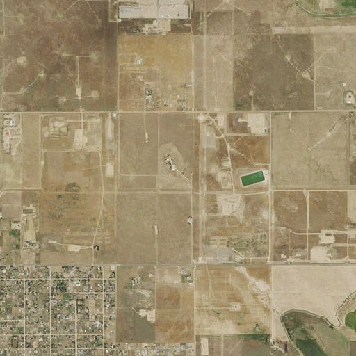 Aerial imagery of Riley Mound, CO