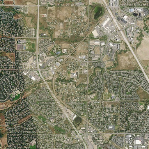 Aerial imagery of Jefferson Academy Elementary, CO