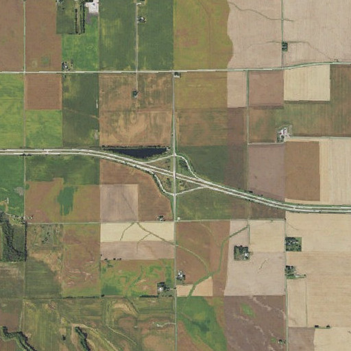 Aerial imagery of Interchange 25, IL