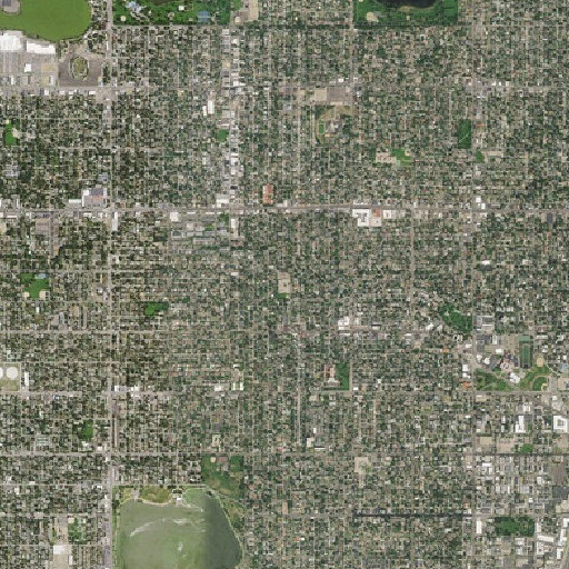 Aerial imagery of Edison Elementary School, CO