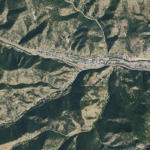 Aerial imagery of Jackson Monument, CO