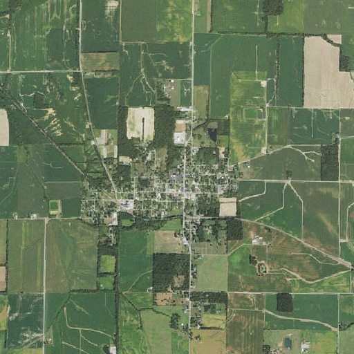Aerial imagery of Booth Elementary School, IL