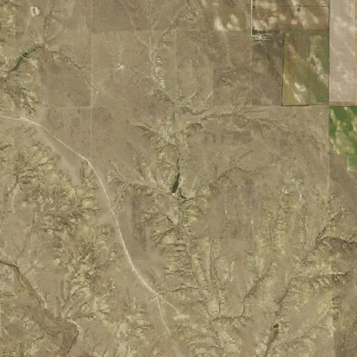 Aerial imagery of Sterling Spring, CO