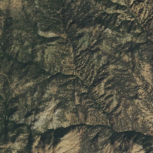 Aerial imagery of Dell Gulch, CO