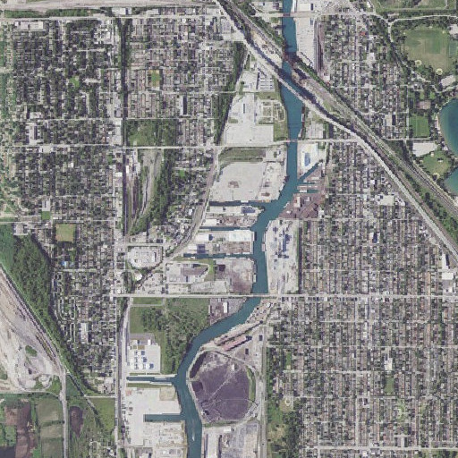 Aerial imagery of Slip Number Three, IL