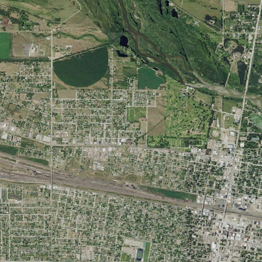 Aerial imagery of The Learning Center, NE
