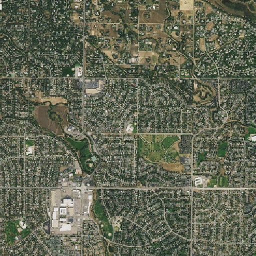 Aerial imagery of Peabody Elementary School, CO