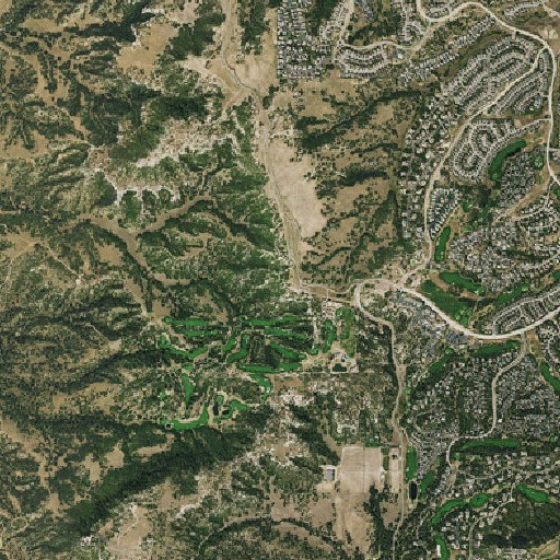 Aerial imagery of Wildcat Point, CO